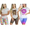 23SS été nouveaux survêtements pour femmes T-shirt short luxe costume décontracté 2 pièces ensemble costume de sport designer costume J2793A