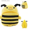 Zaini Kawaii 3D Cartoon Animals Borsa da scuola per bambini per ragazze Sicurezza morbida peluche Scuola materna Zaini per bambini Borse per snack all'aperto Q231108