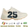 Designer Casual Chaussures Rhython Chaussures Hommes Femmes Rhyton Sneaker Lip Sports Lettres de dessin animé épaisses Semelle épaisse Famille Beige Camel Outdoor Jogging Marche Baskets