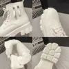 Boots Women's White Ankle Boots 2021 Ladies Chunky Winter Boot Female Shoes Black Platform Combat Boots Fur Plush Designer Punk Gothic AA230406