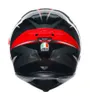 Kask Moto AGV Tam Yüz Kaza Kaskları Tam Yüz Motosiklet Kask K5 S Karbon Fiber ACU Plazma Siyah Gri Kırmızı WN Enj5 Ahnx