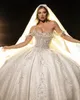 Bohemian Ball Gown Wedding Dresses Sexy Sweetheart Beads Appliques Lace Custom Made Lace-Up Back Sweep Train Boho Bridal Gowns