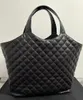 Dames extra grote handtas Icare boodschappentassen zachte lederen schoudertas mode tas luxe handtassen accessoire tas tas lady shopper tas bakken designer tas portemonnee