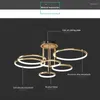 أضواء السقف مصابيح LED سوداء ذهبية لغرفة نوم غرفة المعيشة الشمال الثريا الإضاءة تركيبات الإضاءة luminaire المنزل