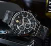 Ferrar Armbanduhren für Männer 2023 Herrenuhren Alle Zifferblätter funktionieren Quarzuhr Hochwertige Top-Luxusmarke Chronograph Uhr Sportwagen Mode Stahlband