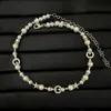 Naszyjnik damski Pearl Designer Biżuteria do kobiety Choker luksusowe diamentowe złote łańcuchy luksusowe naszyjniki y1c9#