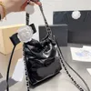 Alışveriş zinciri çantaları totes crossbody lüks tasarımcı marka çantaları moda omuz çanta hobo kadınlar mektup çantası telefon cüzdan metalik