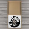 Horloges murales Animal personnalisé chien nom enregistrement horloge 1 pièce berger allemand fidèle ami animal de compagnie créatif montre Art cadeau