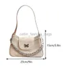 Borse a spalla Borsa a tracolla da donna in pelle artificiale PU borsa sotto le ascelle borsa da sella portafoglio da donna monocromatico borsa quadrata designer alla modacatlin_fashion_bags