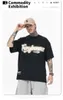 Mens T-shirts 280g Wear Cotton High Quality Short Sleeves Designer Tee Luxury Flocking Letter Tshirt t Shirt Fashion Womens Sleeve T-shirt Tops