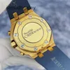 AP Swiss Luxury Wrist Watches Royal AP Oak Series 26231ba Limited Edition 100 18K Material Blue Disc Datum och tidsfunktion Mekanisk klocka med 18 års garanti 5FJH