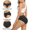 Women's Swimwear Cotton Panties Women Briefs Female Underpants 5PC Underwear Mid-Waist Butt-Lifting Solid Color Comfortable