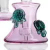 Glas-Wasserbong, Wasserpfeifen, berauschende Glas-Dab-Rigs, Ölbongs, Rauchgläser, Wasserpfeifen, Chicha-Zigarette mit 14-mm-Gelenk