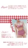 Women's Swimwear Japanese And Korean Spring Beach Small Breasts Gather Thick High Waist Cover Belly Split Bikini Swimsuit