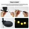 Gräsmatta lampor Solar LED Light Outdoor Waterproof Garden Sunlight Powered Landscape Lights Firefly Garden Lights Lawn Garden Decor Solar Light P230406