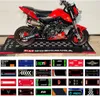 Mattor Anpassad motorcykel Display Mat Racing Moto Parkeringsmatta för Ohlins golvdekoration Antislip