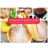 110V 220V Komercyjne Wypisu Digital Dostanie podwójne płyty japońskie producent sufli Suffle Machine Puszyste Waffle Pancakes