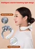 Back Massager Intelligent Back and Neck Massager Tool Shoulder Massager Cervical Vertebra Healthcare Vibrator Heat Relieve Pain Muskler 230406