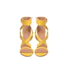 Dress Shoes Wedges High Heels Women Sandals Platform Gladiator Casual Yellow Woman Summer Peep Toe Female Lady