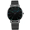 New Fashion Geneva Couples Men's and Women's Simple Business Network with Quartz Watch