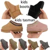 Kids Boots Toddler Boots Baby Tasman Slippers Child Australia Child Snow Boot Children Winter Boot Classic Ultra Mini Boot Boys Girl Boots Preschool Fur Booties boy