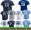 7 Bobby Witt Jr. Honkbalshirt 16 Bo Jackson George Brett 13 Salvador Perez 51 Brady Singer 2 Michael A. Taylor 17 Hunter Dozier Zack Greinke Pratto