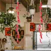 Party Decoration 1 String Of Hanging Chili Pepper Kitchen Shop Show Food Display Prop