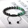 Bracelet de perles de pierre de soleil en pierre naturelle brin pour femmes facettes hommes bijoux à breloques cadeau