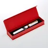 Red Office Pen Pen Display Jopses Blank Gift Jewelry Jewelry Box Pen Pen