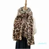 Scarves Luxury brand designer animal leopard print cashmere winter warm scarf women foulard femme bandana shawl blanket