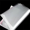 Sac de cellophane auto-adhésif transparent, sacs en plastique auto-scellants pour l'emballage, sac d'emballage refermable, pochette Njjwm