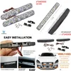 Led daytime running 2/1 pçs luz do carro luz do dia estilo lâmpada drl 6 12v luzes à prova dwaterproof água nevoeiro 6000k carro-estilo bb entrega móvel dhyd8