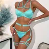 Sexy Lingerie Vrouwen S Body Ondergoed Set Lederen Push Up Bh Latex Nachtjapon Erotische Korte Sets Intimates Porno Kostuums