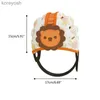 Kuddar baby hjälm säkerhetshjälm för småbarn andningsbar hatt anti-fallhuvudskyddareL231107