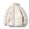 Женские траншеи Coats Streetwear Корейские мужчины зимние теплые куртки Parkas твердый цвет повседневная одежда Harajuku Женские карманы