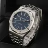 Ap Swiss Luxus-Armbanduhren Royal Oak Serie 41 mm Präzisionsstahlkalender Automatische mechanische Herrenuhr Gebrauchte Uhr Luxusuhr 15400ST.OO.1220ST.03 P5FZ