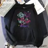 Kvinnors hoodies tröjor arcane jinx hoodie apa graffiti sty fina tryck spelälskare toppar streetwear kvinnor/män tröjor ro size pullovers hooded 0407h23