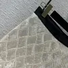 Diamond Diamond 2023 Wzoru jesiennego cekin hafty haftowe proste spodnie dla kobiet patchwork
