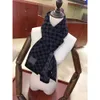 Luxury Designer Scarf Unisex Classic Wool Scarves 4A Quality Men Women Winter Fashion Letter Shawls Mönster Soft B0106