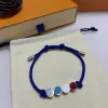 Designers Bracelets réglables Corde de levage à la main de l'amant pour hommes et femmes pour envoyer le cadeau d'anniversaire de son petit ami et de sa petite amie 5 couleurs