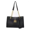 Bolsas de noite Luxo Total feminino Bolsa de ombro feminina Handbag de grande capacidade Mensageiro feminino 2023 PU Girl de alta qualidade