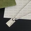 Womens Gold Long Necklace Chain Designer Letter Diamond Pendant Luxury G Women Fashion Party Jewelry Diamond Torque Necklaces 123