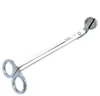 UPS Stainless Steel Snuffers Candle Wick Trimmer Rose Gold Scissors Cutter Oil Lamp Trim scissor Cutter Wholesale G0418