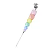 Bakformar 1x Icing Biscuit Pin Fitings Decorating Professional Colorful Royal Modeling Tool Sugarcraft Mixing för hushållet