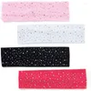 Acessórios para o cabelo crianças strass plana headbands menina artesanal crianças elástico único hairbands dot headwraps cor doce