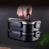 Bento Boxes Portable Leak Proof Container BPA Бесплатная школьная работа детская коробка для обеда в ногу.