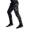 Mens Pants Fashion Men Autumn Winter Casual Trousers Camouflage Print High midje Sports Greenlight Graydark Gray 230407