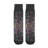 Chaussettes pour hommes Confetti Airburst Straight Male Hommes Femmes Printemps Bas Polyester Imprimé