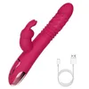 Rotatif perlé poussant lapin vibrateur vagin G Spot gros gode masseur femelle Mastrubation stimulateur de clitoris Sex Toy pour femmes 231010