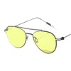 Designer Fashion Personalized Cool Metal Creative Pilot Sunglasses